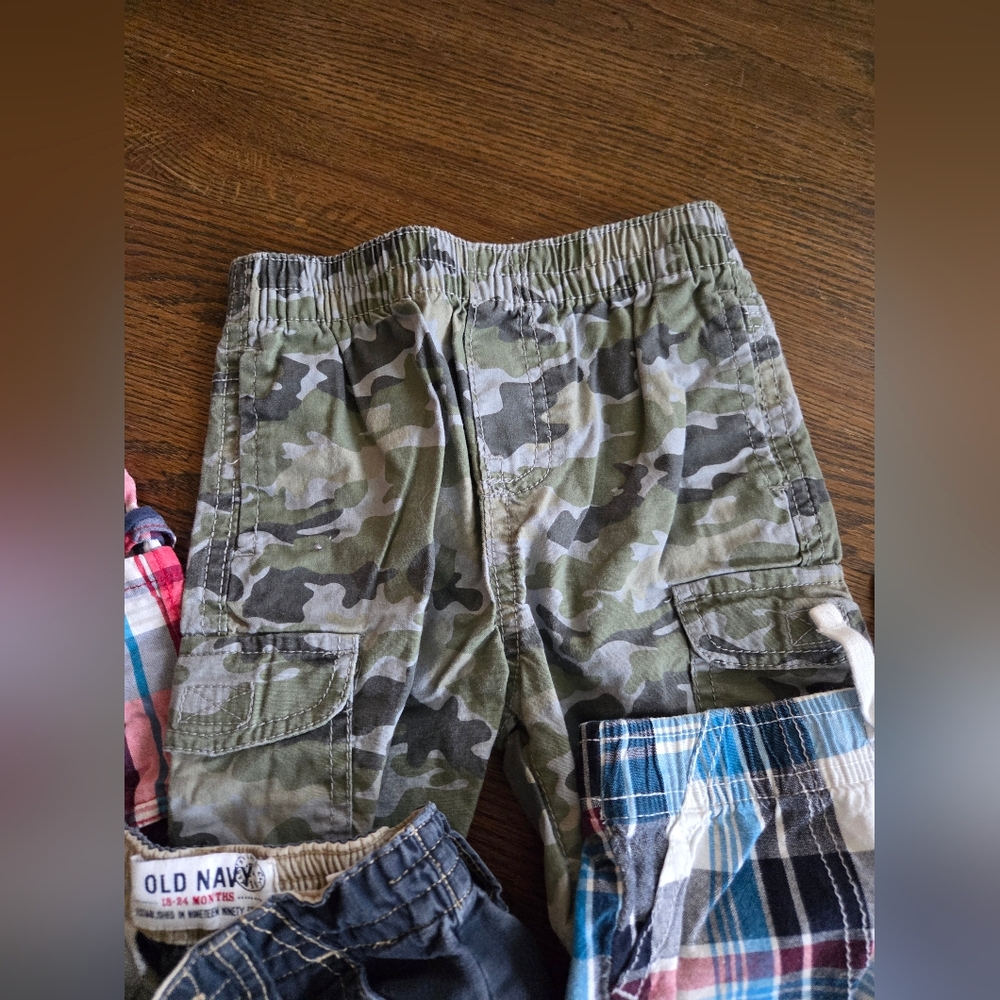 Lot Of 5 Boys Size 24m Shorts - Picture 6 of 6